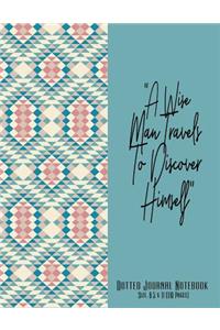 Dotted Notebook Journal / 8.5 x 11 / 110 Pages