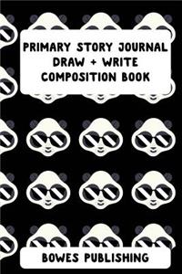 Primary Story Journal Draw + Write Composition Book