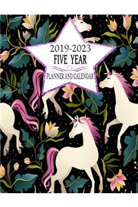 2019-2023 Five Year Planner And Calendar