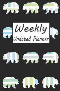 Weekly Undated Planner