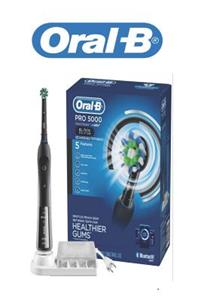 Oral B: Oral-B Pro 5000 Smartseries Electric Toothbrush with Bluetooth Connectivity, Black Edition (Powered by Braun)