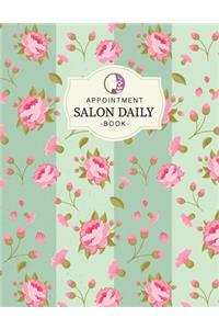 Salon daily appointment book