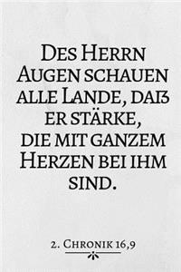 Des Herrn Augen...