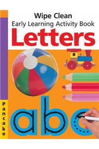 Pancake - Wipe Clean Learning Activity - Letters