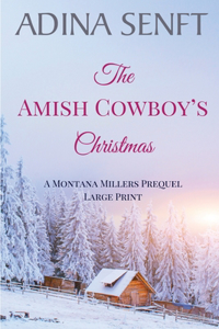 Amish Cowboy's Christmas (Large Print)