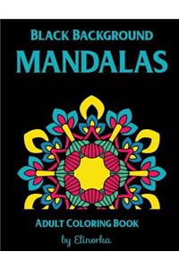 Black Background Mandalas