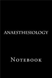 Anaesthesiology