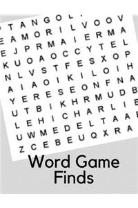 Word Game Finds