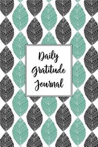 Gratitude Journal Abstract Leaves Pattern 4