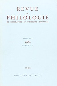 Revue de Philologie 1982/T56,2