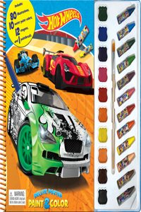 Hot Wheels Deluxe Poster Paint & Color