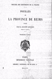 Pouillés de la Province de Reims. Première partie