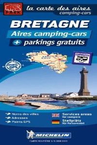 Brittany Map France - Motorhome Stopovers