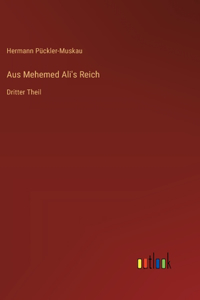 Aus Mehemed Ali's Reich