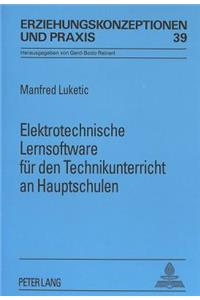 Elektrotechnische Lernsoftware fuer den Technikunterricht an Hauptschulen