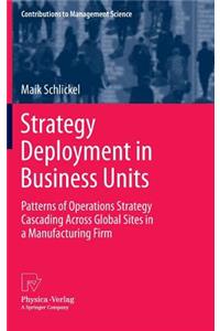 Strategy Deployment in Business Units