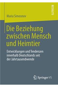 Die Beziehung zwischen Mensch und Heimtier