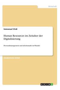 Human Resources im Zeitalter der Digitalisierung