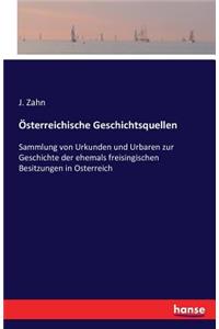 Österreichische Geschichtsquellen