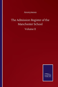 Admission Register of the Manchester School