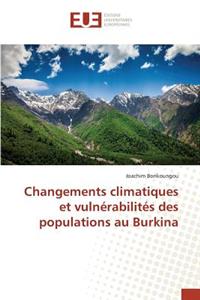Changements climatiques et vulnérabilités des populations au Burkina