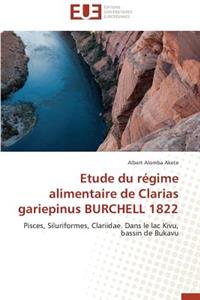 Etude Du R�gime Alimentaire de Clarias Gariepinus Burchell 1822