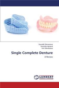 Single Complete Denture