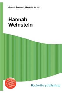 Hannah Weinstein