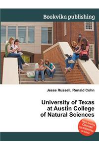 University of Texas at Austin College of Natural Sciences