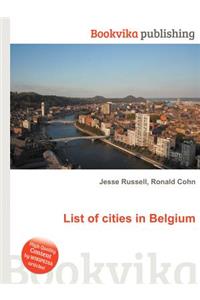 List of Cities in Belgium