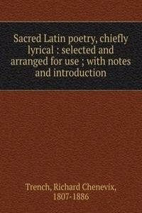 Sacred Latin poetry, chiefly lyrical
