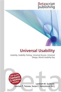 Universal Usability