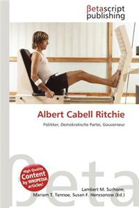 Albert Cabell Ritchie