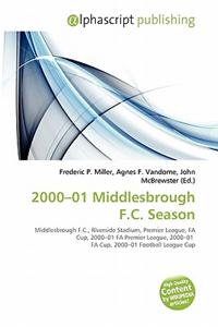 2000-01 Middlesbrough F.C. Season