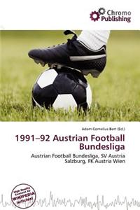 1991-92 Austrian Football Bundesliga