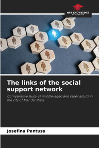 links of the social support network