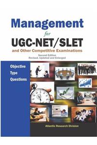 Management For Ugc-Net/Slet And Other Competitive Examinations