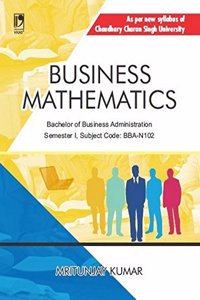 Business Mathematics   for BBA Semester