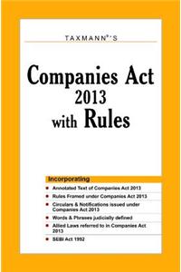 Companies Act 2013 With Rules