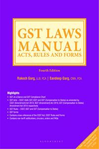 GST Law Manual - Acts, Rules and Forms