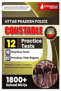 UP Police Constable Exam 2024 (English Edition) - 10 Practice Mock Tests and 2 Previous Year Papers (1800 Solved Questions) with Free Access to Online Tests