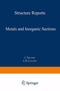 Metals and Inorganic Sections