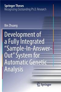 Development of a Fully Integrated 