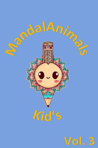 MandalAnimals Kid's Vol. 3