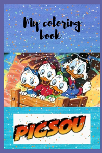 My Picsou coloring book