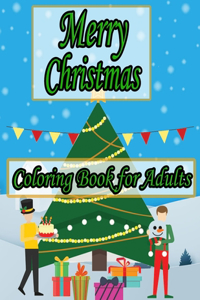 Merry Christmas Coloring Book for Adults