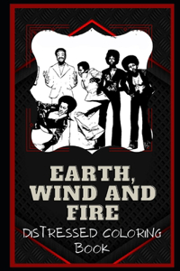 Earth, Wind and Fire Distressed Coloring Book