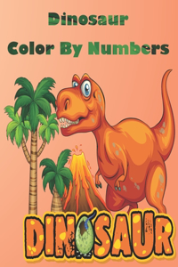 Dinosaur Color By Numbers