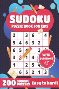 Sudoku Puzzle Book For Kids