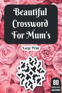 Beautiful Crossword For Mum's